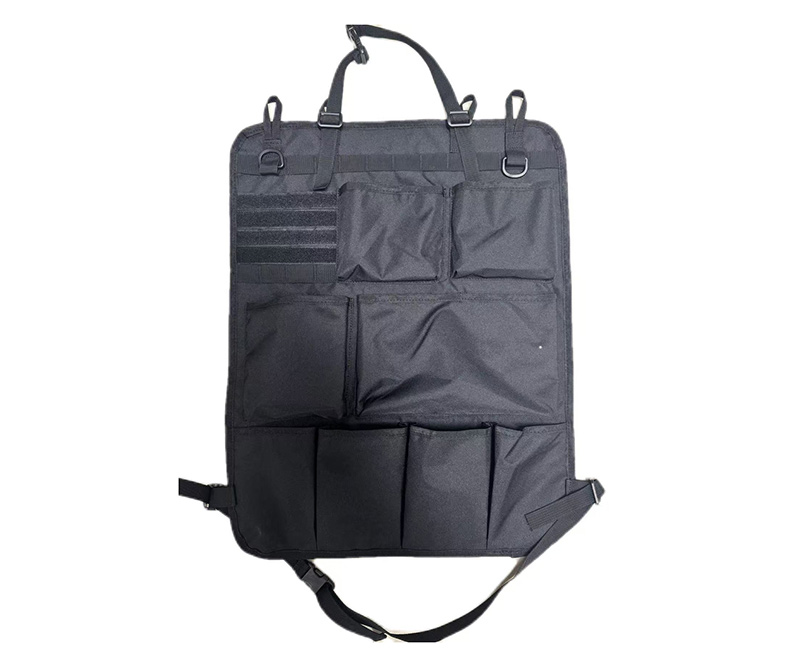 Car Seat Back Pocket Organizer Headrest Storage Molle Backseat Storage Bag