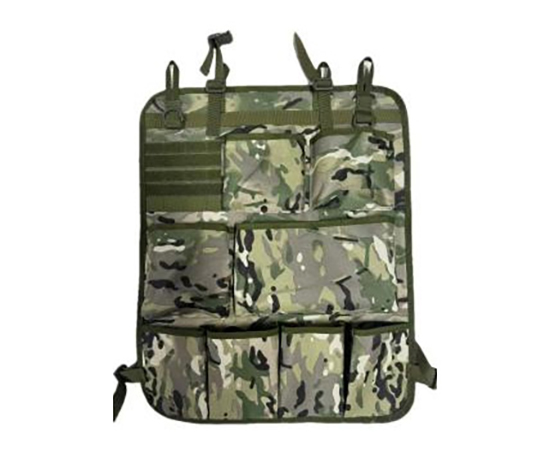 Car Seat Back Pocket Organizer Headrest Storage Molle Backseat Storage Bag
