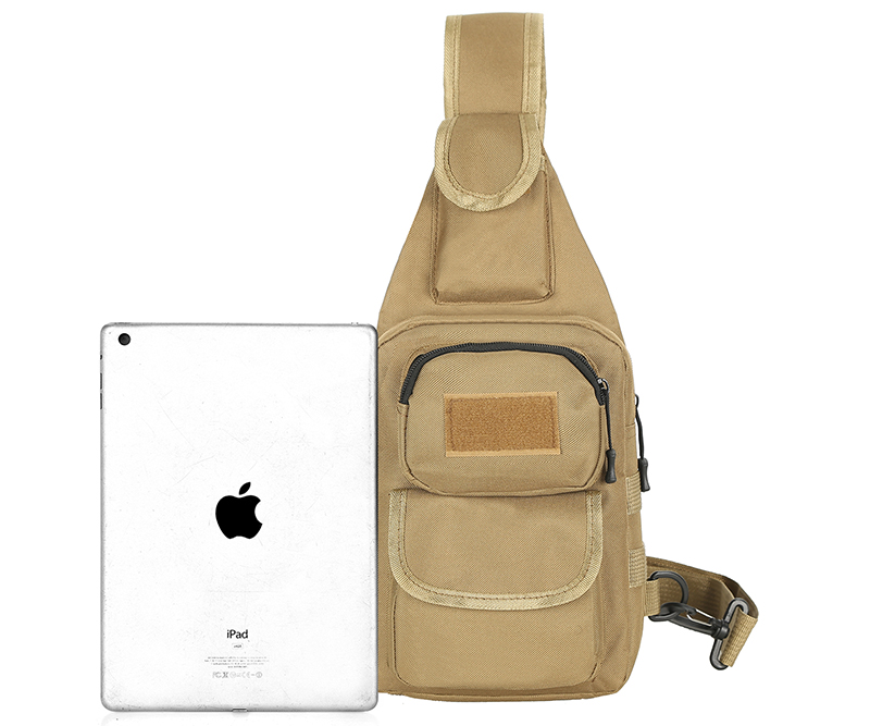 Tactical EDC Chest Bag - Multi-Way Outdoor & Casual Bag for Biking