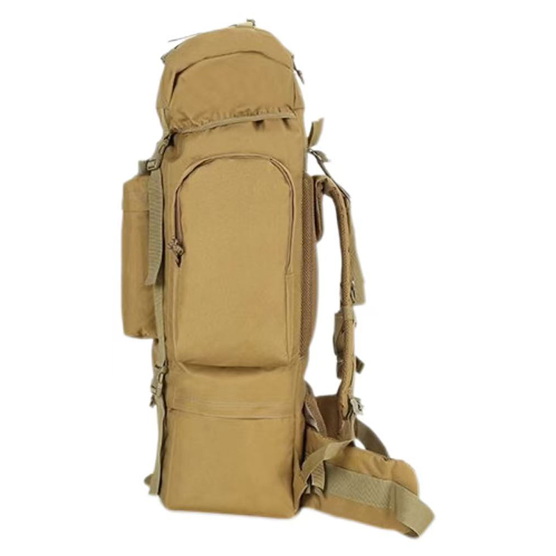 100L Large Capacity Outdoor Hiking Rucksack with U-Shape Steel Frame Support